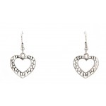Abalone Heart Charm Necklace & Earring Set - NE-ACQS1142