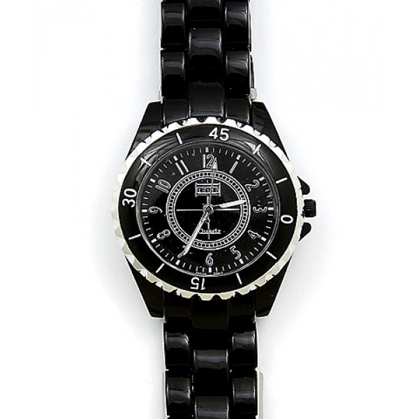 Lady Watch - Metal Band - Black -WT-PG1212BK 